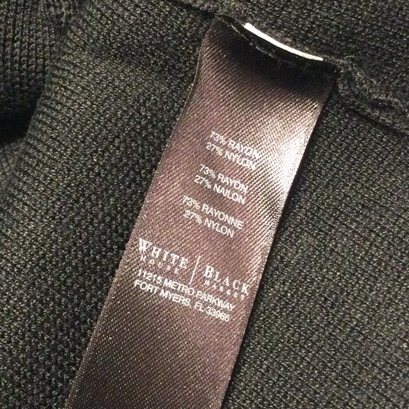 White House Black Market Zippered Sweater Beads & Sequins 3/4 Sleeve - Picture 5 of 7